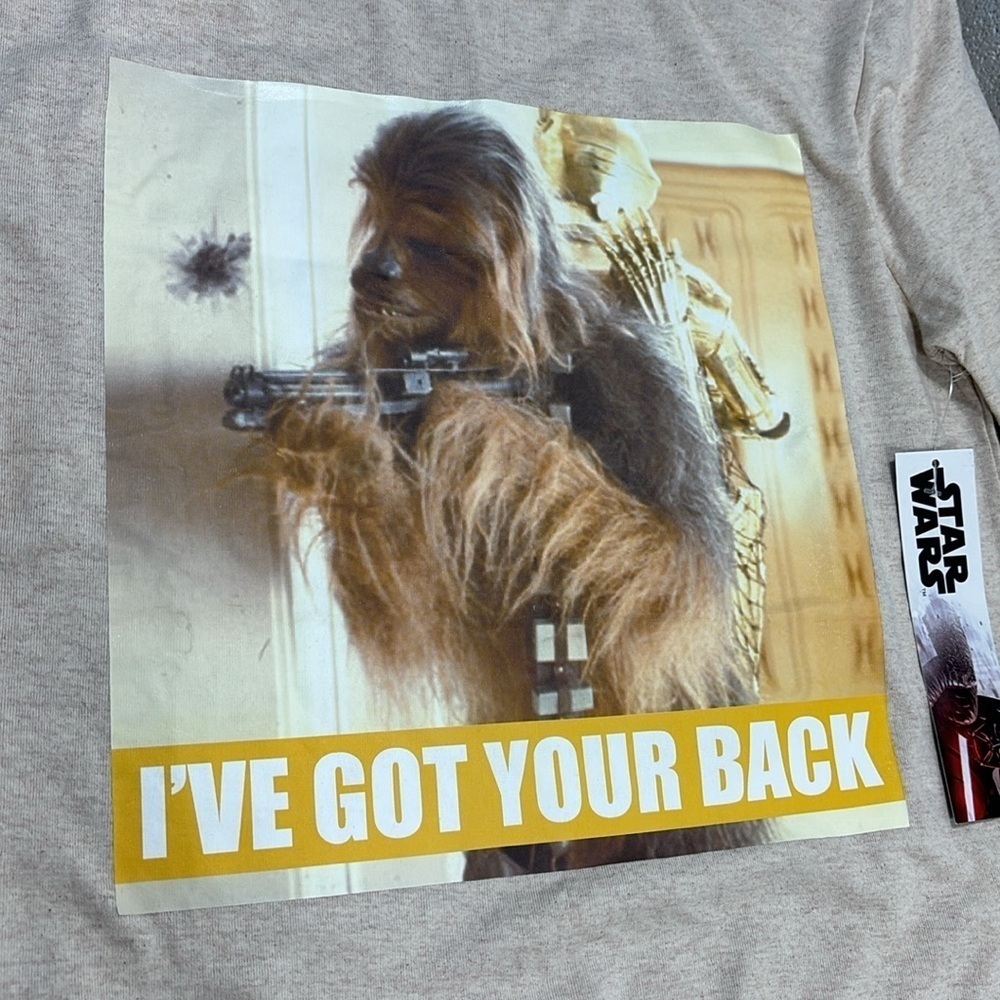 NWT Star Wars chewbacca cotton short sleeve shirt​​​​​​ - Picture 3 of 8